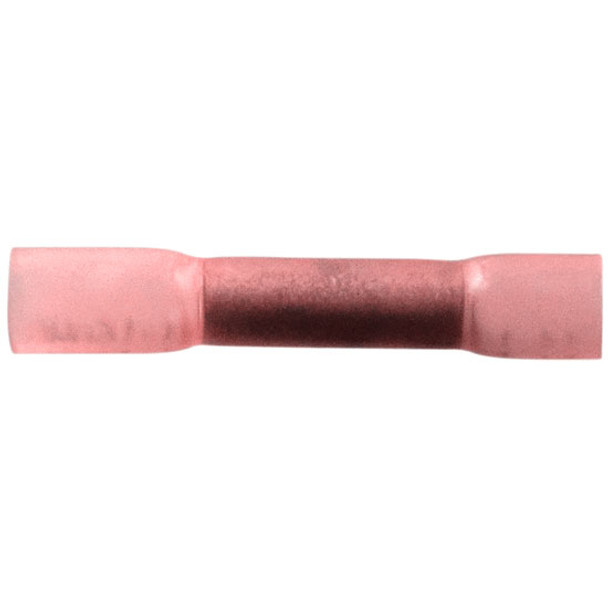 8 AWG Red CS Heat Shrink Butt Connector - 4 PCS