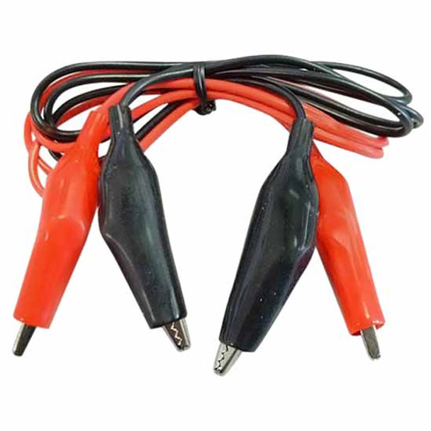 10 Amp Red/Black Test Leads, 36 Inch Vinyl Leads & Boots - 1 Set