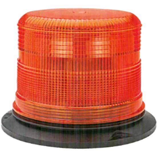 Class 1 Beacon Medium Profile LED Warning Light W/ 36 Flash Patterns - Amber