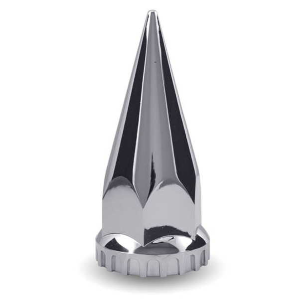 33MM X 5 Inch Chrome Spike Thread-On Nut Cover