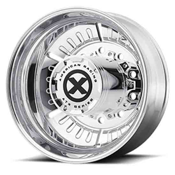 22.5 Inch Hub Pilot Aluminum Outer Drive Wheel - Roulette Style