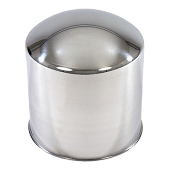 8.8 Inch Tall Stainless Steel Rear High Hat, No Logo