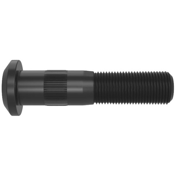 3.38 Inch Serrated Wheel Stud 3/4 Inch-16 Thread, Passenger Side - E9008R