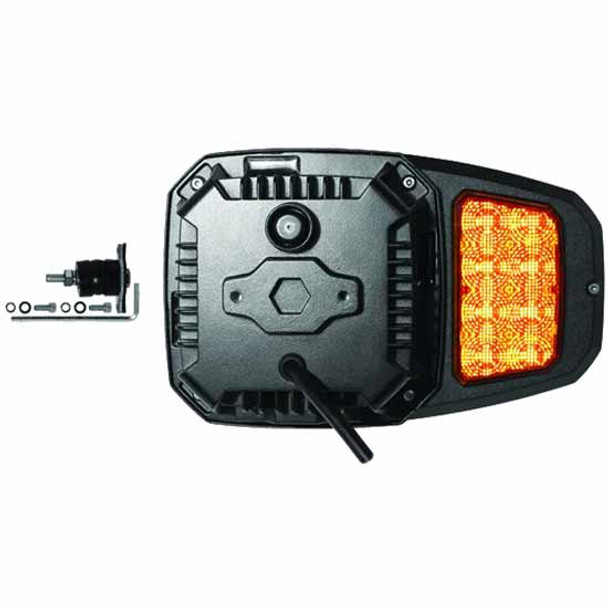 Plow Lamp LED With Heated Lens - Passenger Side