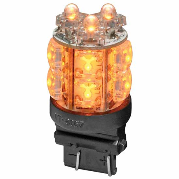 13 Diode 3157 Bulb - Amber LED / Clear Lens