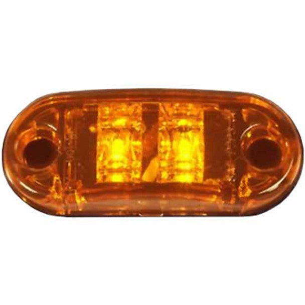 2 Diode Amber LED Oval Marker Light - Replaces Ga100
