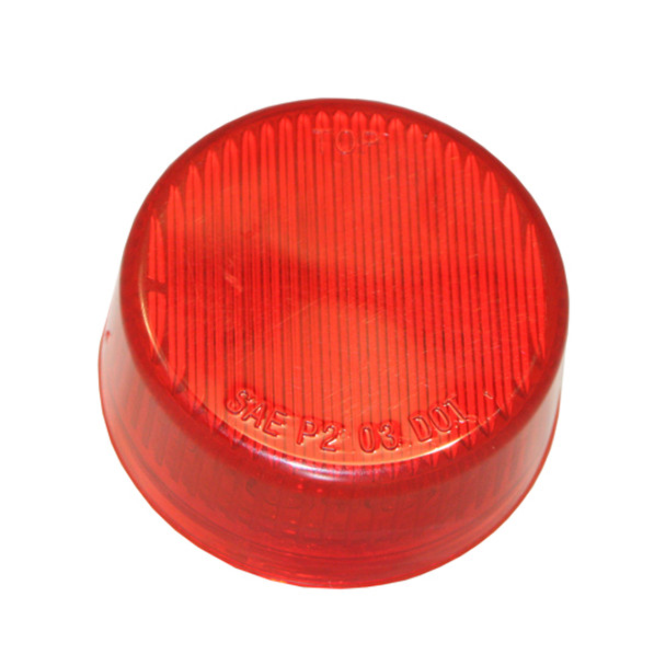 2 Inch 10 Diode Red LED Clearance & Marker Light Red Lens