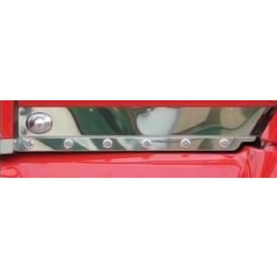 Stainless Steel Cab Panel W/ 12 Bullseye LEDs  For Kenworth T660