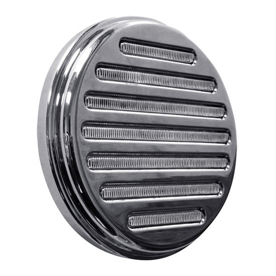 4 Inch Round 49 Diode Flatline Red LED Stop, Tail & Turn Light W/ Clear Lens