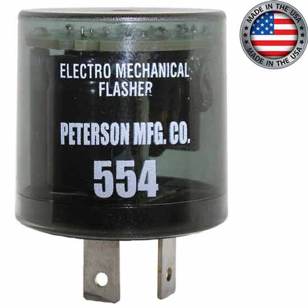 12 Volt Electro-Mechanical Flasher - 10 Lamp Limit