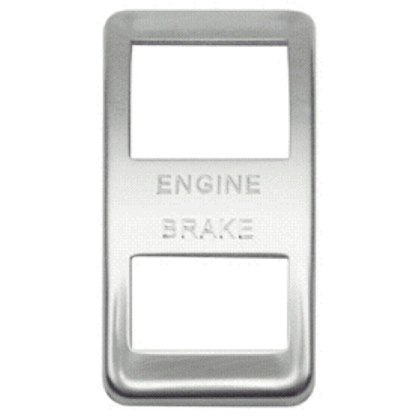 Stainless Steel Engine Brake Switch Trim Western Star 4964 Constellation & 5964 SBA
