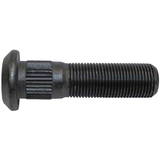 2.88 Inch Serrated Wheel Stud, Driver Side W/ 3/4 Inch - 16 Threads