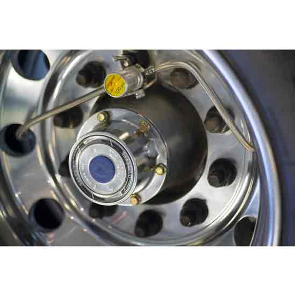 Crossfire Tire Equalizer Valve With Stainless Steel Hoses - 115 PSI - Set Of 4