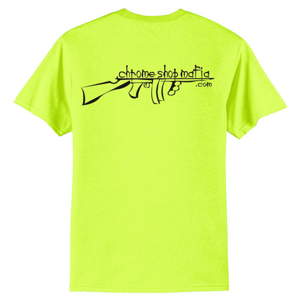 Safety Green CSM Logo T-Shirt - XL