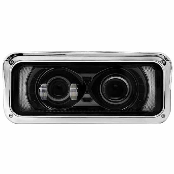 Blackout LED Projector Headlight, Passenger Side