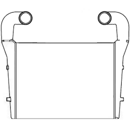 BESTfit Tube & Fin Charge Air Cooler 27.62 X 21.5 X 2.76 Inch For Volvo WX & Autocar Expeditor