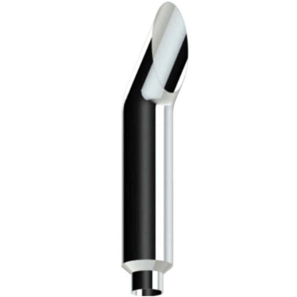 BESTfit Grand Rock Chrome 6 Inch Reduces To 5 Inch O.D. Aussie Turn Out Exhaust Stack - 48 Inch Length
