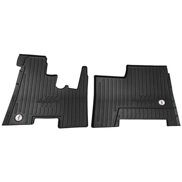 Molded Floor Mats For Kenworth T270, T300, T370 With Automatic Transmission, Passenger Side Storage Box