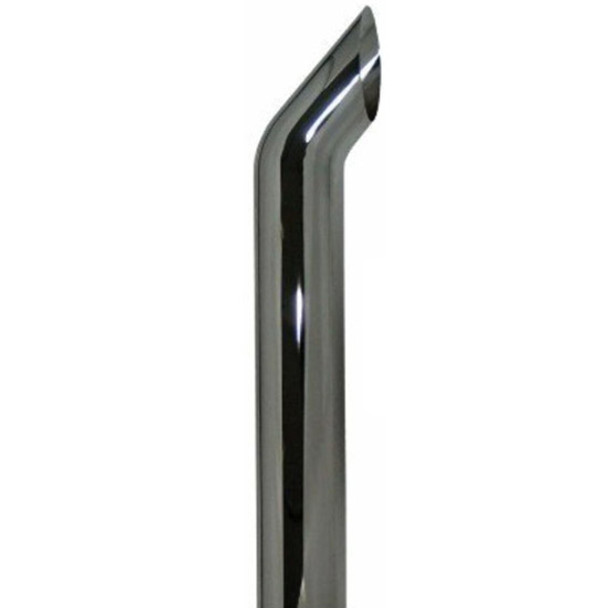 BESTfit Chrome-Plated Steel 36 Inch Short 30 Exhaust Stack - 5 Inch OD