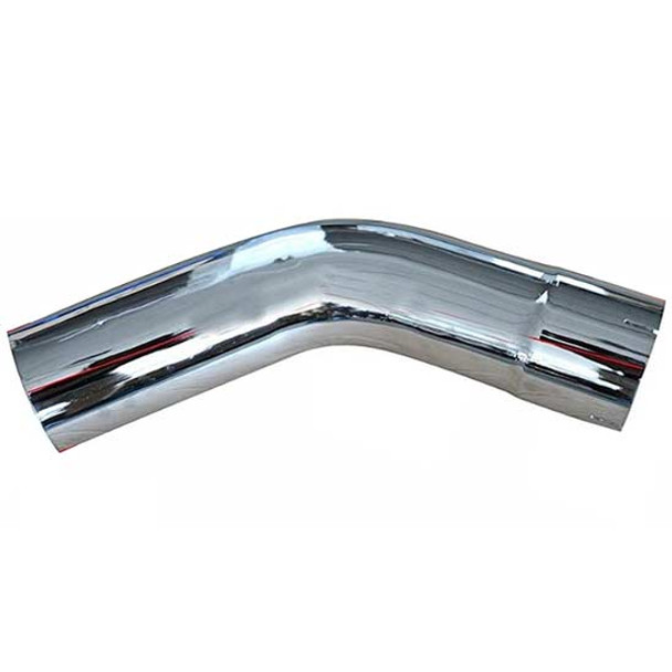 BESTfit 5 Inch ID-OD X 12 Inch OAL 45 Degree Chrome-Plated Steel Elbow