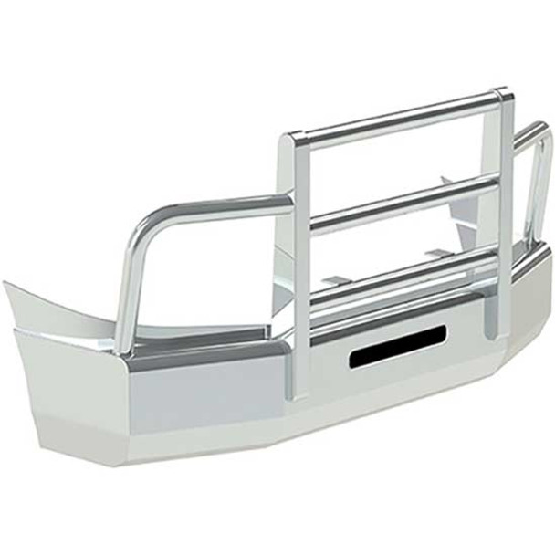 Herd Aero 2 Post Grille Guard Bumper With Slam Latch, Lift Assist For Freightliner Cascadia 113, 125, Evolution