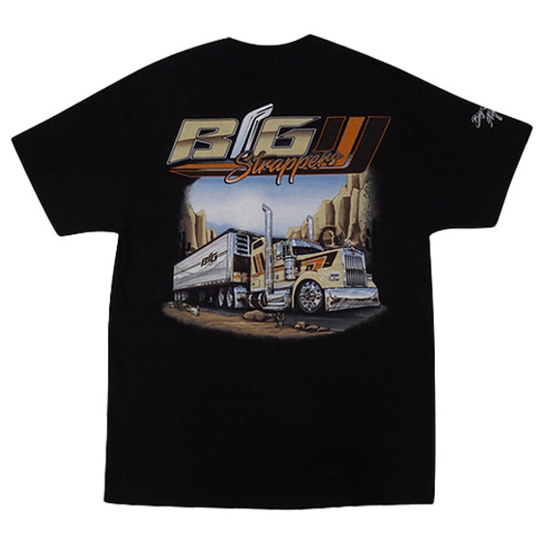 BigStrappers Anytime, Anywhere - T-Shirt - Black - 3XL