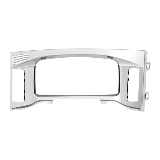 Chrome Center Dash Instrument Bezel for Freightliner Cascadia (2018-2023)