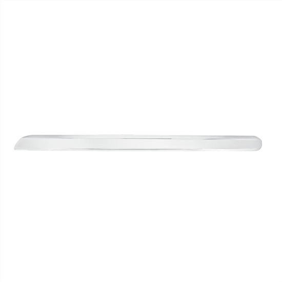 Chrome Plastic Center Dash Lower Panel Edge Trim for Freightliner Cascadia (2018-2023)