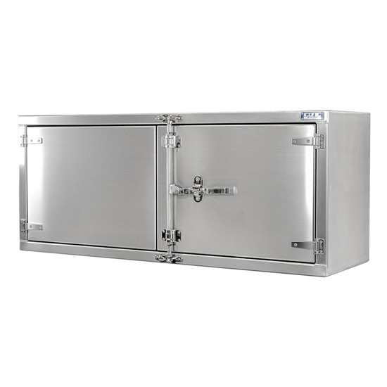 Aluminum Underbody Toolbox 36” x 24” x 72” with Dual Barn Doors and Cam Lock