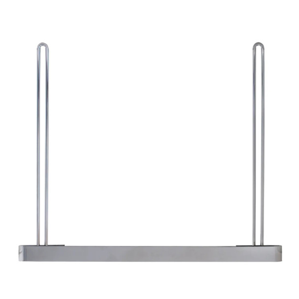 Stainless Steel Anti-Sail Mud Flap Holders - 24.5 x 21.5 Inch