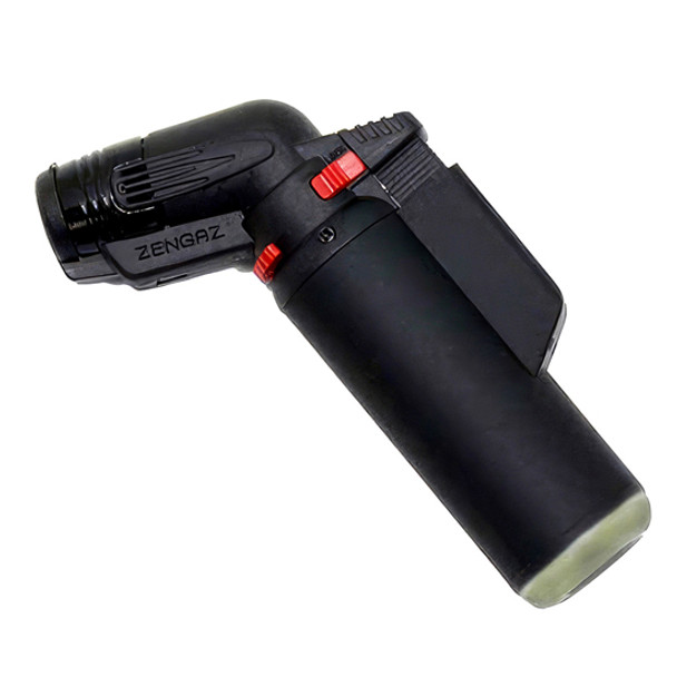 Technician Pocket Torch with Angled Head - Refillable Butane