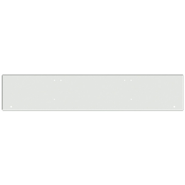 Freightliner Coronado New Style, 122SD 18 Inch American Eagle Chrome Bumper W/ Square Corners - 2 Rnd 3/4 Inch Light Holes