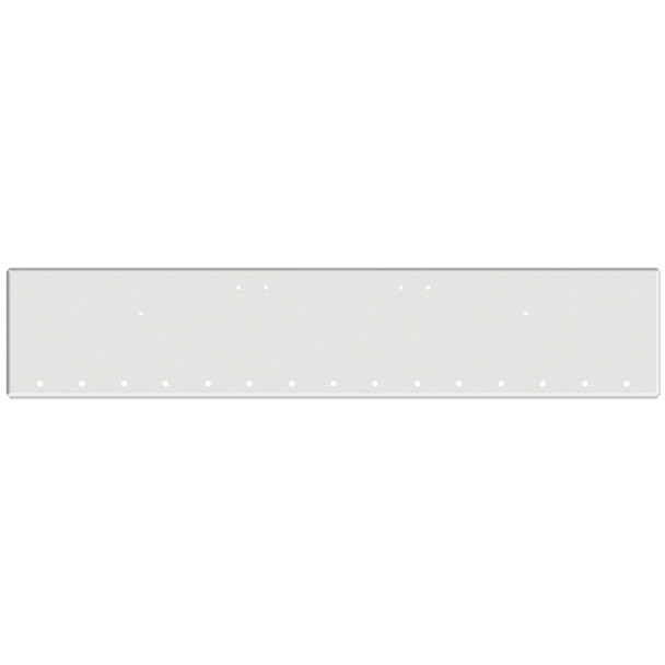 Freightliner Classic 120, XL 132 Day Cab 22 Inch Chrome Texas Bumper W/ Boxed Ends - 15 Rnd 3/4 Inch & End Rnd 3/4 Inch Light Holes
