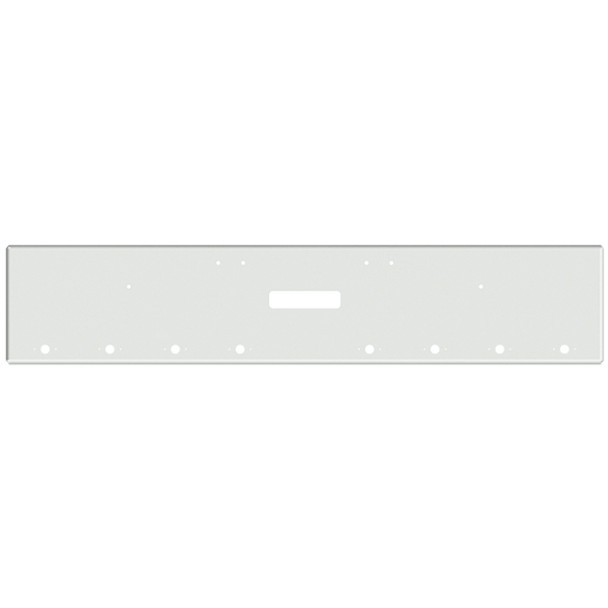 Freightliner Classic 120, XL 132 Day Cab 18 Inch Texas Chrome Bumper W/ Boxed Ends - Tow & 8 M1 - P1 Light Holes