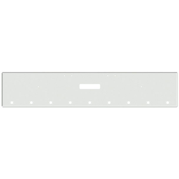 Freightliner Classic 120, XL 2002-2007 22 Inch Texas Chrome Bumper W/ Boxed Ends - Tow & 9 M3 - P3 Light Holes