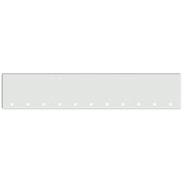 18-Inch Chrome American Eagle Bumper for Freightliner Classic (2002-2007), With 11 Millennium Light Holes and Mounting Holes