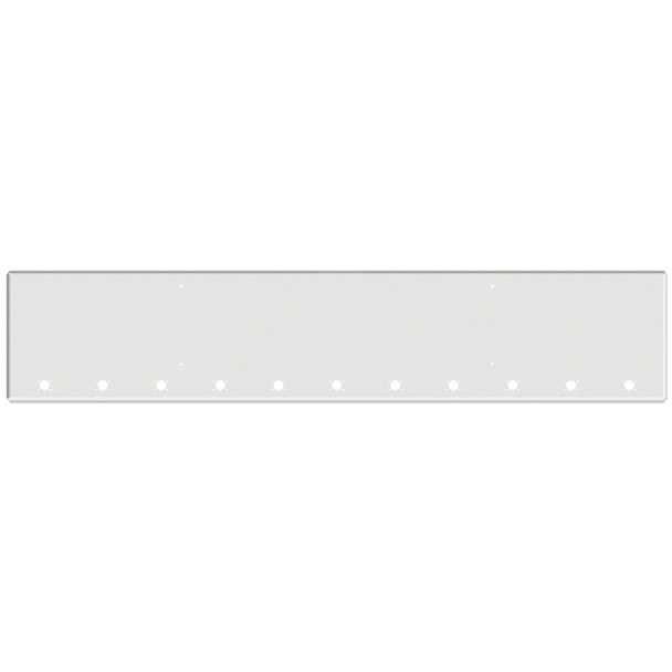 Western Star 4900 SFA 22 Inch Chrome Texas Bumper W/ Boxed Ends & 11 M3 - P3 Light Holes By Valley Chrome
