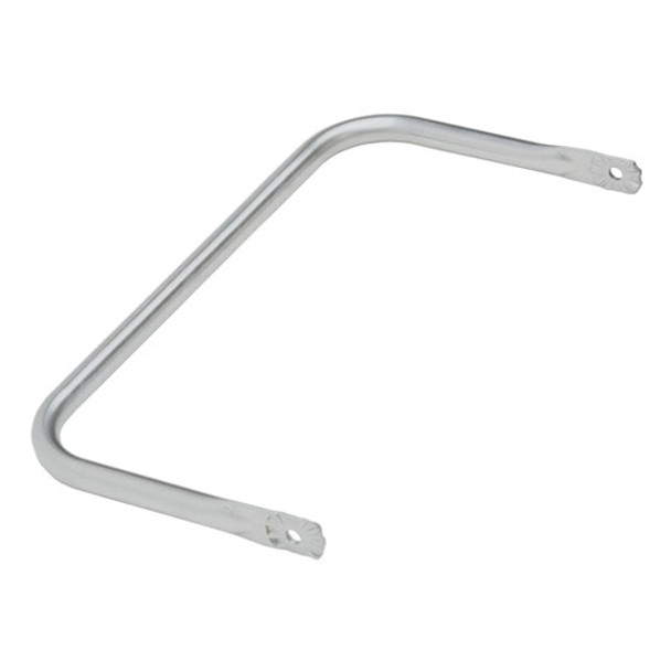 17.096-Inch X 8.78-Inch Polished Stainless Steel Mirror Loop with 3/4-Inch Tube