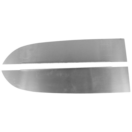 Chrome Shop Mafia Aluminum Window Chops 6.5 Inch For Peterbilt 567, 579, 589