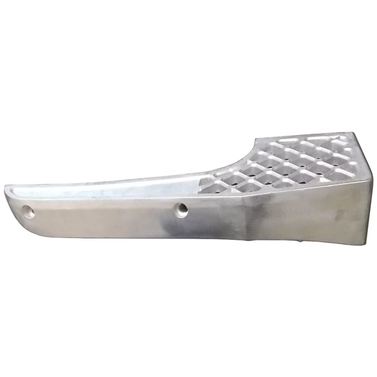 BESTfit Peterbilt 359 1967 - 1987 Polished Aluminum Front Fender Step - Passenger Side 130831
