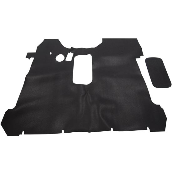 Peterbilt 379 & 378 Black Vinyl Cab Floor Mat, By CSM