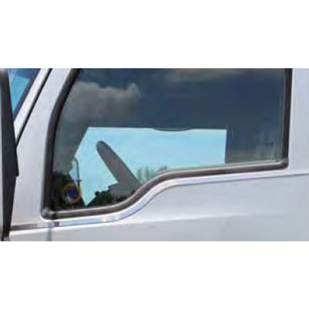Chrome Shop Mafia Stainless Steel Trim For Door Under The Window For Kenworth T680 & T880