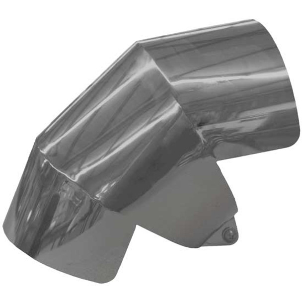 Chrome Shop Mafia Paintable Aluminum Intake Hose Cover For Kenworth W900L