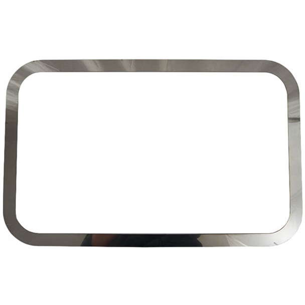 Chrome Shop Mafia Stainless Steel Rear Sleeper Window Trim For Kenworth W/ 29 Inch Window