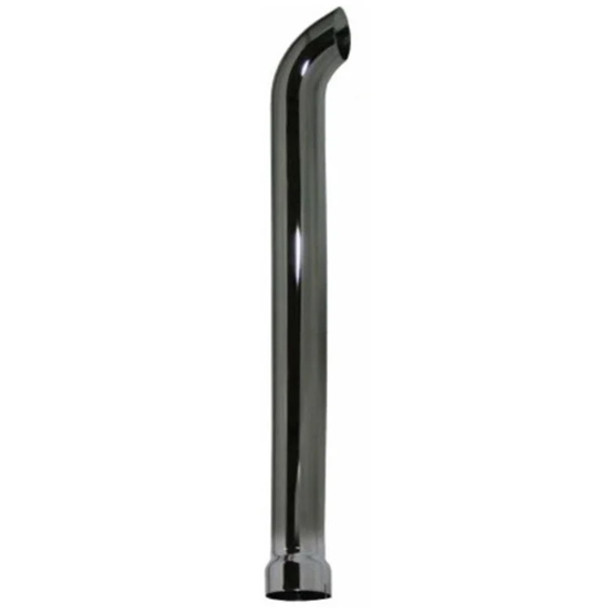 BESTfit 5 ID X 72 Inch Chrome Curved Exhaust Stack