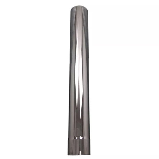 BESTfit 8 OD X 54 Inch Chrome Flat Top Exhaust Stack Replaces 24P-80054Cp