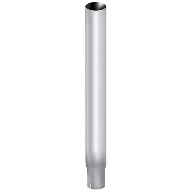 8-5 ID X 108 Inch Chrome Exhaust Flat Top Stack by BESTfit