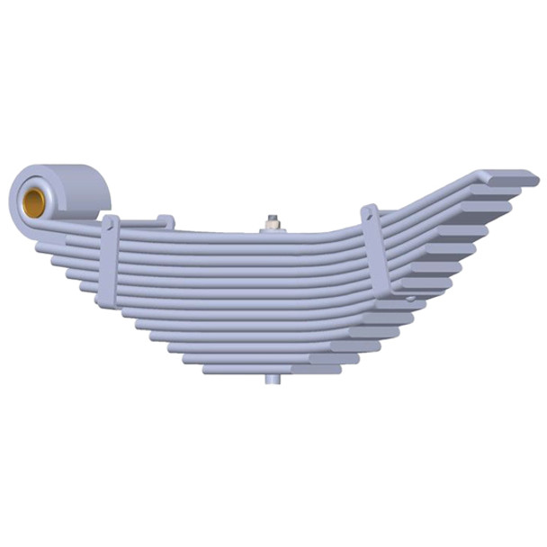 BESTfit Rear 12 Leaf HD Spring 12/PD - 27,000 Lbs. Capacity For Hendrickson
