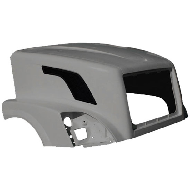 TPHD Hood Shell W/ Large Wheel Opening For Volvo VNL Gen II Models W/ Set Back Axle