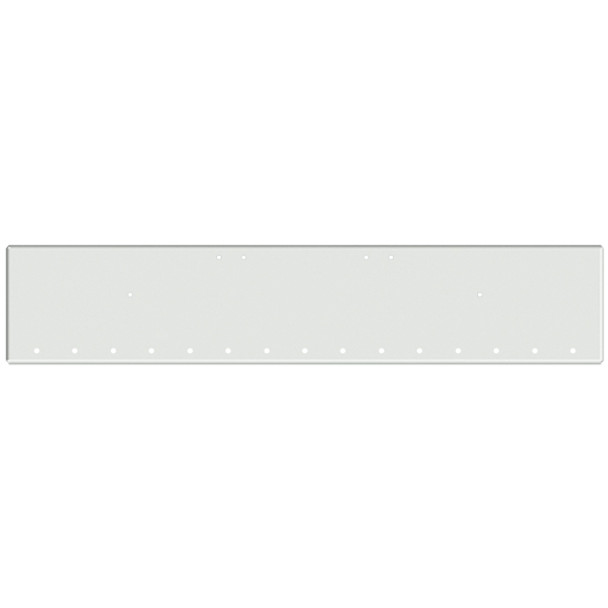 22-Inch Chrome American Eagle Bumper for Freightliner Classic 2002-2007 W/ 15 Round 3/4” Light Holes and Mounting Holes